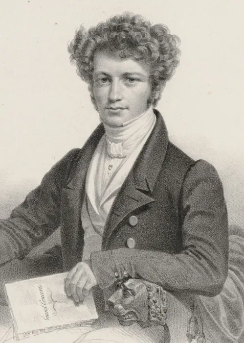 Framed Print : Portrait of the composer and pianist Henri Herz (1803-1888), 1830 Framed Print : Portrait of the composer and pianist Henri Herz (1803-1888), 1830