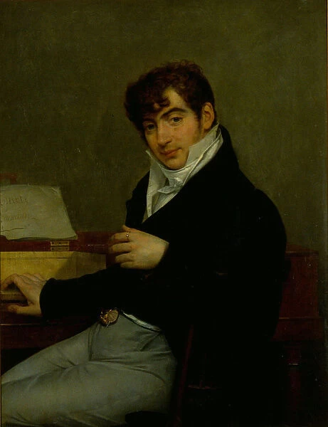 Portrait of the composer Pierre-Joseph-Guillaume Zimmermann (1785-1853)