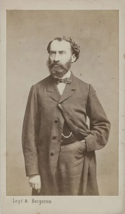 Framed Print : Portrait of the Composer Prosper Pascal (1825-1880), c. 1875 Framed Print : Portrait of the Composer Prosper Pascal (1825-1880), c. 1875