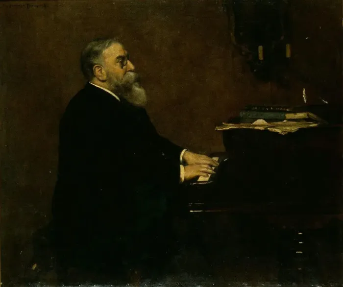 Framed Print : Portrait of the composer Raoul Pugno (1852-1914) Framed Print : Portrait of the composer Raoul Pugno (1852-1914)
