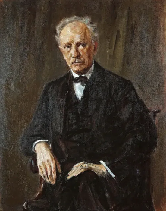 Framed Print : Portrait of the composer Richard Georg Strauss (1864-1949), 1918. Creator: Liebermann Framed Print : Portrait of the composer Richard Georg Strauss (1864-1949), 1918. Creator: Liebermann