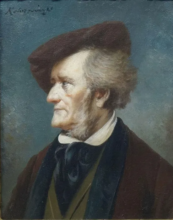 Framed Print : Portrait of the Composer Richard Wagner (1813-1883) Framed Print : Portrait of the Composer Richard Wagner (1813-1883)
