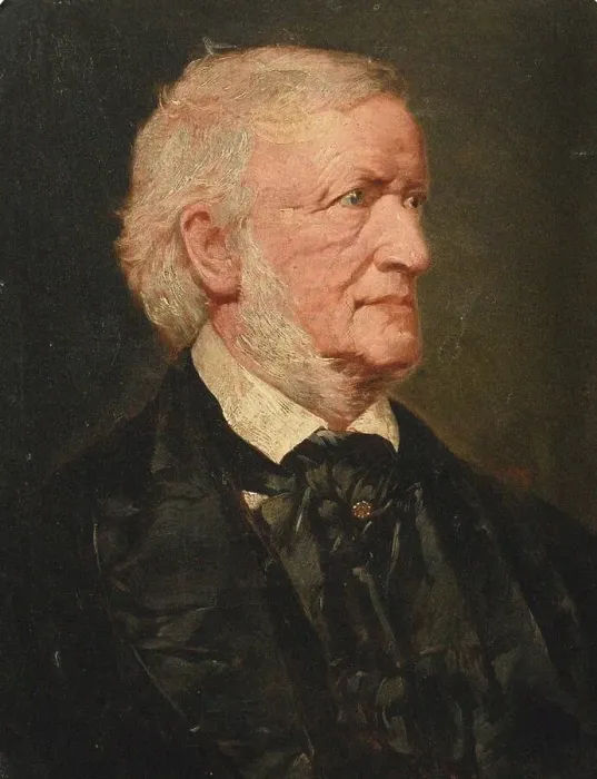Framed Print : Portrait of the Composer Richard Wagner (1813-1883) Framed Print : Portrait of the Composer Richard Wagner (1813-1883)