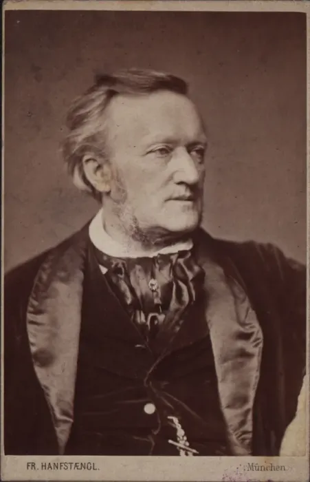 Framed Print : Portrait of the Composer Richard Wagner (1813-1883), before 1877 Framed Print : Portrait of the Composer Richard Wagner (1813-1883), before 1877