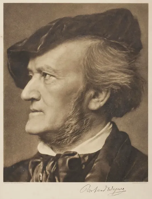 Framed Print : Portrait of the Composer Richard Wagner (1813-1883). Creator: Hanfstaengl, Franz (1804-1877) Framed Print : Portrait of the Composer Richard Wagner (1813-1883). Creator: Hanfstaengl, Franz (1804-1877)