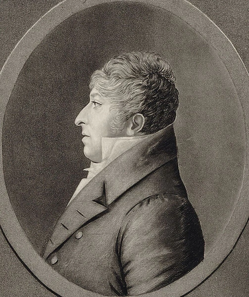Portrait of the composer Rodolphe Kreutzer (1766-1831), 1809. Creator: Quenedey, Edmé