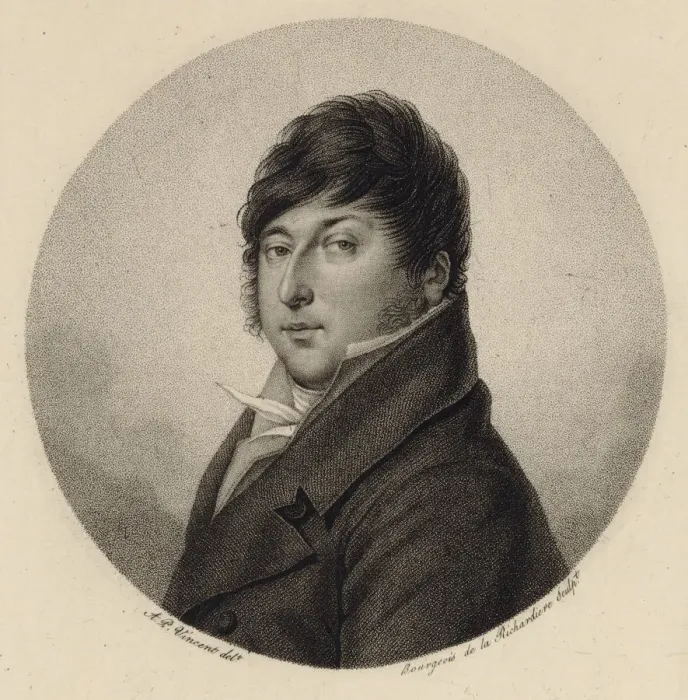 Framed Print : Portrait of the composer Rodolphe Kreutzer (1766-1831). Creator: Bourgeois de la Richardiere