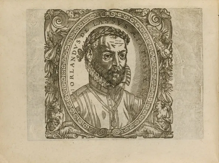 Framed Print : Portrait of the composer Roland de Lassus (1532-1594), 1560. Artist: Anonymous Framed Print : Portrait of the composer Roland de Lassus (1532-1594), 1560. Artist: Anonymous
