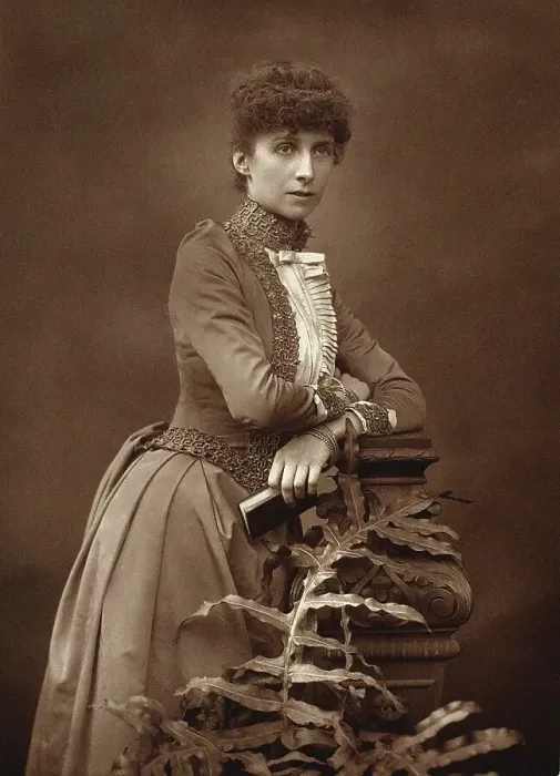 Framed Print : Portrait of the composer Rosalind Ellicott (1857-1924). Creator: Barraud, Herbert Rose (1845-1896) Framed Print : Portrait of the composer Rosalind Ellicott (1857-1924). Creator: Barraud, Herbert Rose (1845-1896)