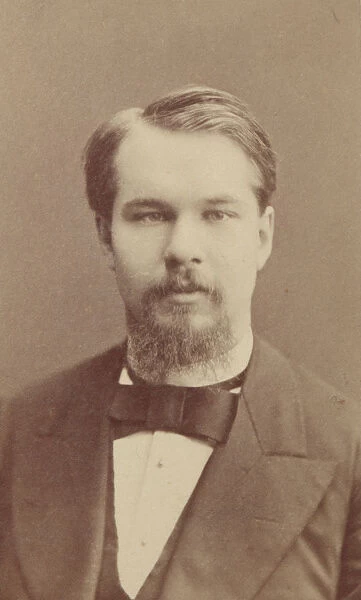 Portrait of the Composer Sergei Ivanovich Taneyev (1856-1915), Early 1880s