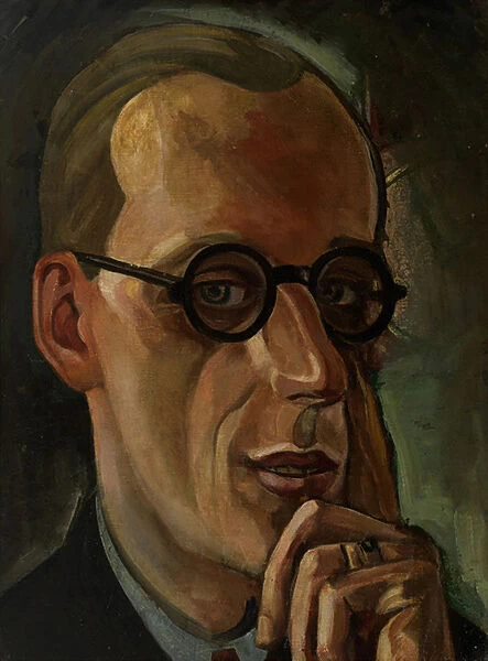 Portrait of the composer Sergei Prokofiev (1891-1953), 1930s. Artist: Sudeykin, Sergei Yurievich