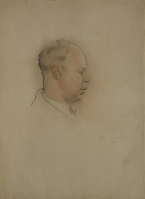 Framed Print : Portrait of the composer Sergei Prokofiev (1891-1953), 1934. Artist: Vysheslavtsev, Nikolai Nikolayevich (1890-1952) Framed Print : Portrait of the composer Sergei Prokofiev (1891-1953), 1934. Artist: Vysheslavtsev, Nikolai Nikolayevich (1890-1952)