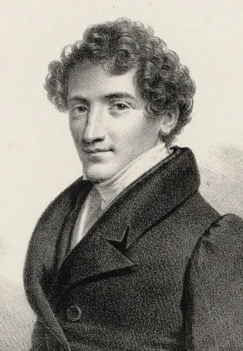 Framed Print : Portrait of the composer and singer Jean-Baptiste Chollet (1798-1892), 1835 Framed Print : Portrait of the composer and singer Jean-Baptiste Chollet (1798-1892), 1835