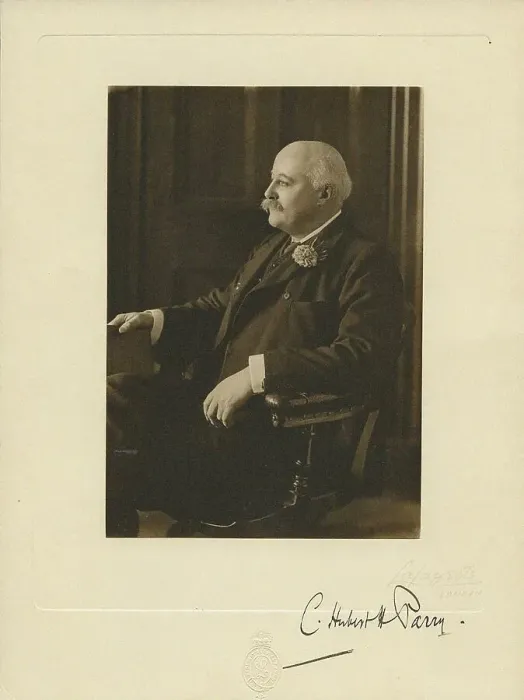 Framed Print : Portrait of the Composer Sir Charles Hubert Hastings Parry (1848-1918). Creator: Photo studio Lafayette, London Framed Print : Portrait of the Composer Sir Charles Hubert Hastings Parry (1848-1918). Creator: Photo studio Lafayette, London