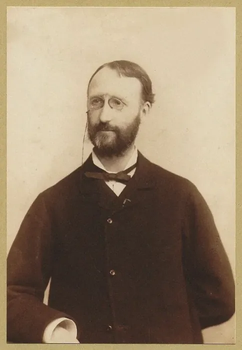 Framed Print : Portrait of the composer Théodore Dubois (1837-1924), 1880. Creator: Photo studio Benque, Paris Framed Print : Portrait of the composer Théodore Dubois (1837-1924), 1880. Creator: Photo studio Benque, Paris