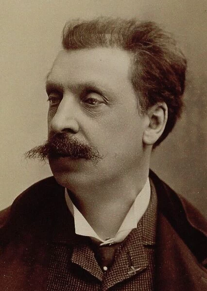Portrait of the Composer Victorin de Joncières (1839-1903). Creator: Photo studio Nadar