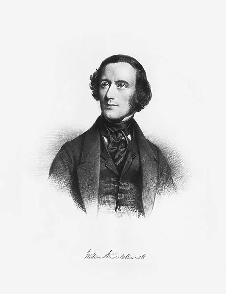 Portrait of the composer William Sterndale Bennett (1816-1875)