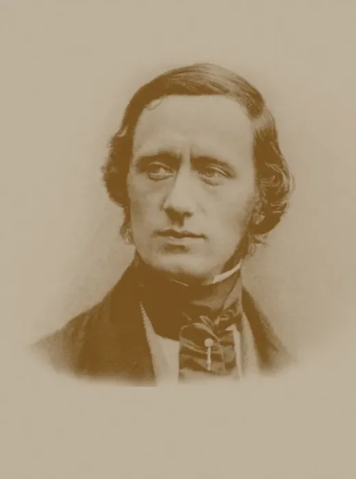 Framed Print : Portrait of the composer William Sterndale Bennett (1816-1875). Creator: Anonymous Framed Print : Portrait of the composer William Sterndale Bennett (1816-1875). Creator: Anonymous