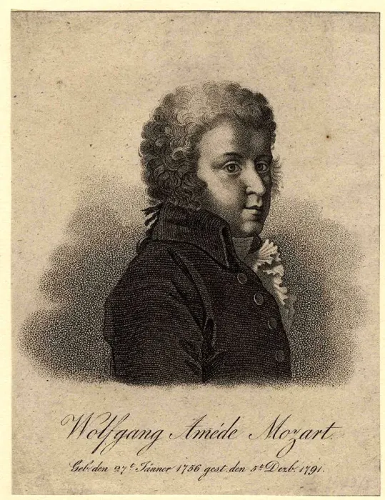 Framed Print : Portrait of the composer Wolfgang Amadeus Mozart (1756-1791), after 1824. Artist: Tardieu, Pierre Alexandre (1756-1844) Framed Print : Portrait of the composer Wolfgang Amadeus Mozart (1756-1791), after 1824. Artist: Tardieu, Pierre Alexandre (1756-1844)