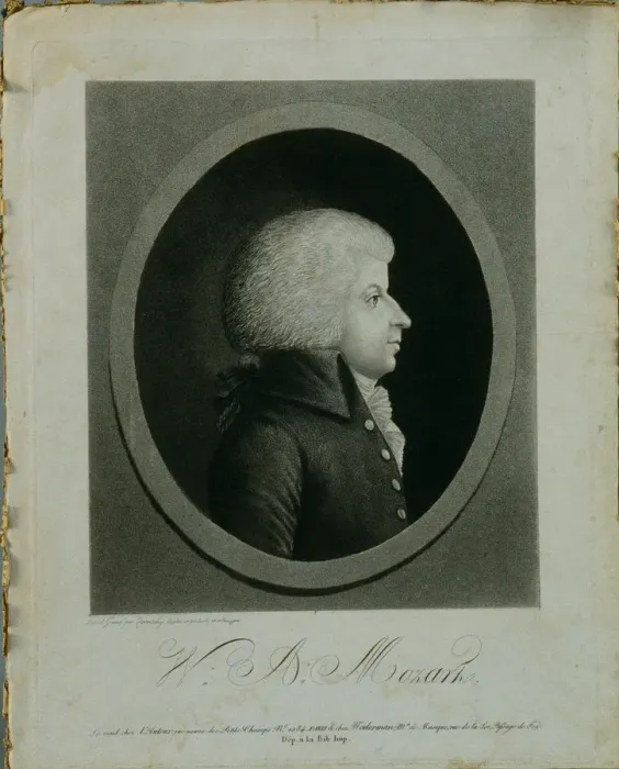 Framed Print : Portrait of the composer Wolfgang Amadeus Mozart (1756-1791) Framed Print : Portrait of the composer Wolfgang Amadeus Mozart (1756-1791)