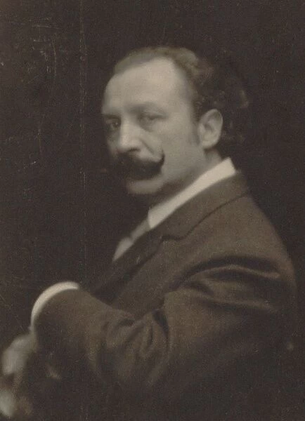 Portrait of the Composer Xavier Leroux (1863-1919), 1910. Creator: Photo studio Paul Berger