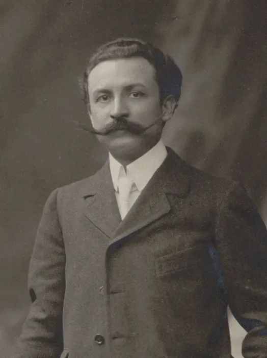 Framed Print : Portrait of the Composer Xavier Leroux (1863-1919), c. 1910. Creator: Anonymous Framed Print : Portrait of the Composer Xavier Leroux (1863-1919), c. 1910. Creator: Anonymous
