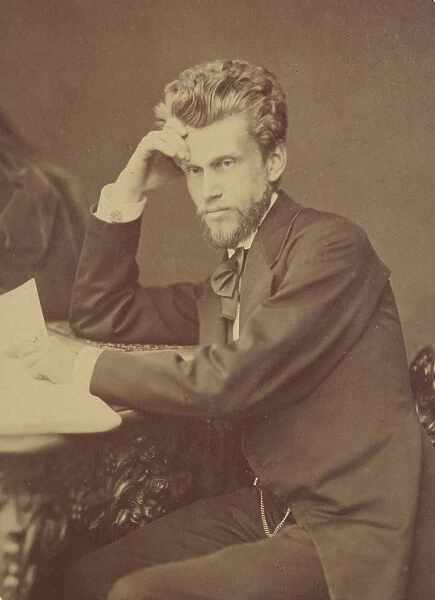 Portrait of the conductor and composer Eduard Napravnik (1839-1916), 1870s