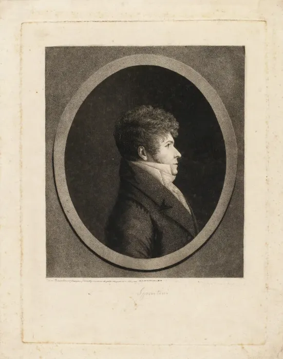 Framed Print : Portrait of the conductor and composer Gaspare Spontini (1774-1851) Framed Print : Portrait of the conductor and composer Gaspare Spontini (1774-1851)