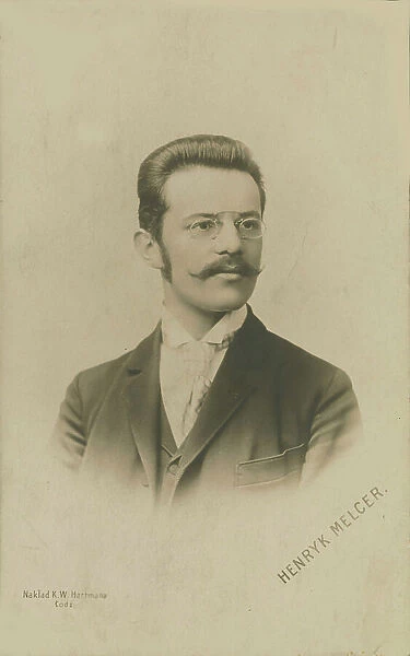Portrait of the conductor and composer Henryk Melcer-Szczawinski (1869-1928), before 1905. Creator: Anonymous