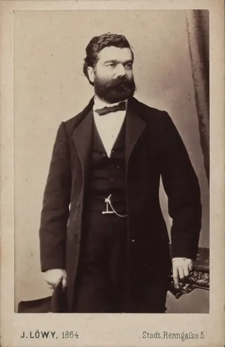 Framed Print : Portrait of the conductor and composer Matteo Salvi (1816-1887), 1864. Creator: Löwy, Josef (1834-1902) Framed Print : Portrait of the conductor and composer Matteo Salvi (1816-1887), 1864. Creator: Löwy, Josef (1834-1902)