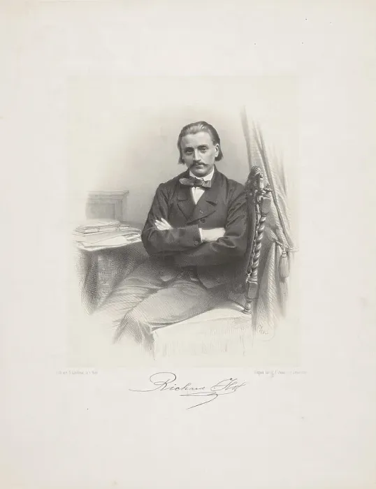 Framed Print : Portrait of the conductor and composer Richard Hol (1825-1904), ca 1860. Creator: Chimaer van Oudendorp, Wilhelmus Cornelis (1822-1873) Framed Print : Portrait of the conductor and composer Richard Hol (1825-1904), ca 1860. Creator: Chimaer van Oudendorp, Wilhelmus Cornelis (1822-1873)