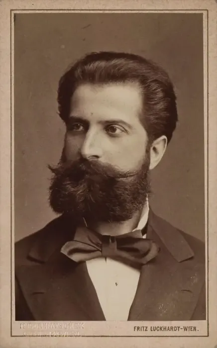 Framed Print : Portrait of the conductor and composer Willhelm Gericke (1845-1925), c. 1870. Creator: Luckhardt, Fritz (1843-1894) Framed Print : Portrait of the conductor and composer Willhelm Gericke (1845-1925), c. 1870. Creator: Luckhardt, Fritz (1843-1894)