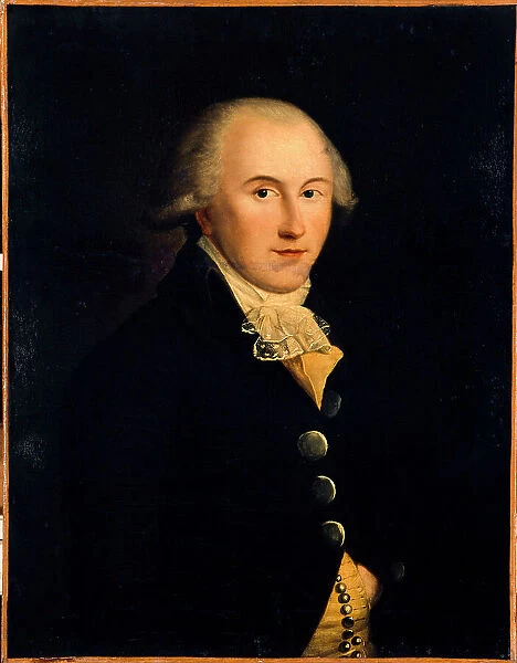 Portrait considered to be Augustin de Robespierre, known as Robespierre le Jeune (1763-1794), c1790. Creator: Unknown
