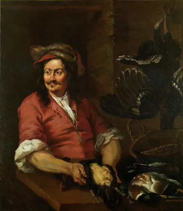 Framed Print : Portrait of a cook, Second half of the 17th century. Creator: Cassana, Niccolo (1659-1714) Framed Print : Portrait of a cook, Second half of the 17th century. Creator: Cassana, Niccolo (1659-1714)
