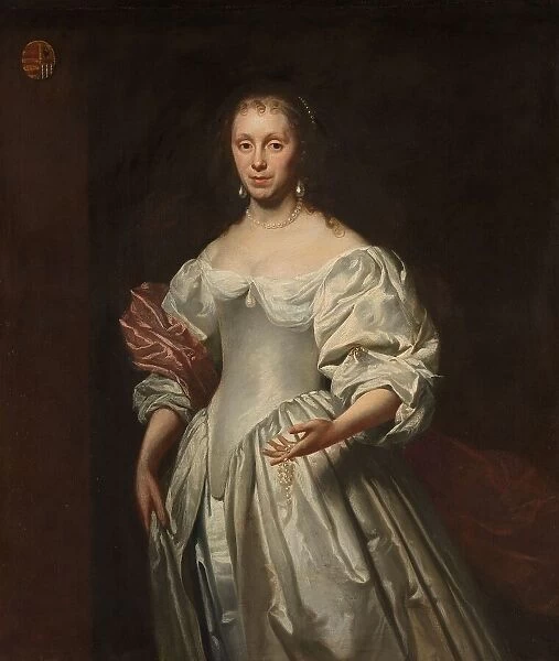 Portrait of Cornelia Craen van Haeften, 1663-1678. Creator: Cornelis van Ceulen