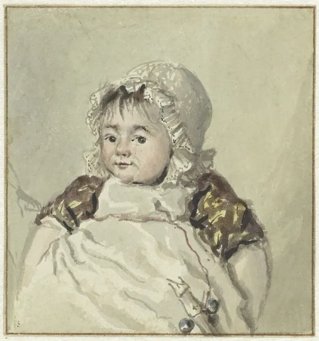Framed Print : Portrait of Cornelia Johanna van Os, 1804. Creator: Georgius Jacobus Johannes van Os Framed Print : Portrait of Cornelia Johanna van Os, 1804. Creator: Georgius Jacobus Johannes van Os