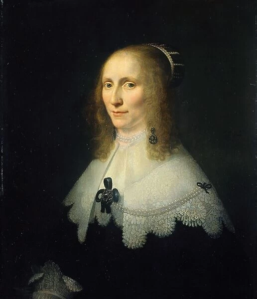 Portrait of Cornelia Tedingh van Berckhout (1614-80), 1648. Creator: Unknown