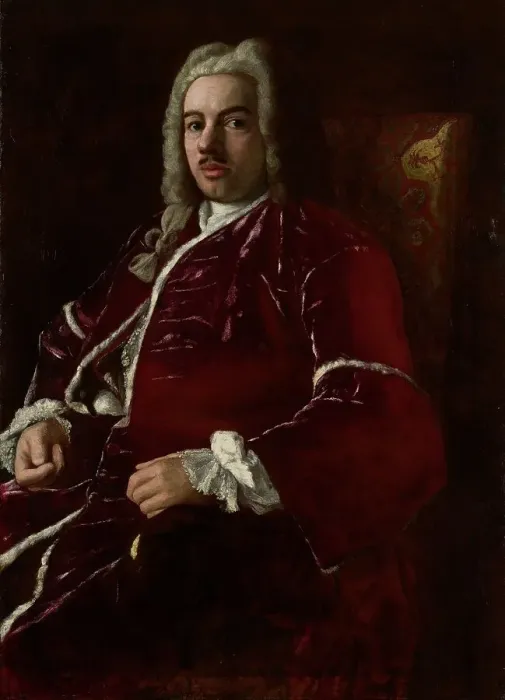 Framed Print : Portrait of Cornelis Calkoen (1696-1764). Ambassador to the Ottoman Empire in Constantinople (Istanb Creator: Jean Baptiste Vanmour) Framed Print : Portrait of Cornelis Calkoen (1696-1764). Ambassador to the Ottoman Empire in Constantinople (Istanb Creator: Jean Baptiste Vanmour)