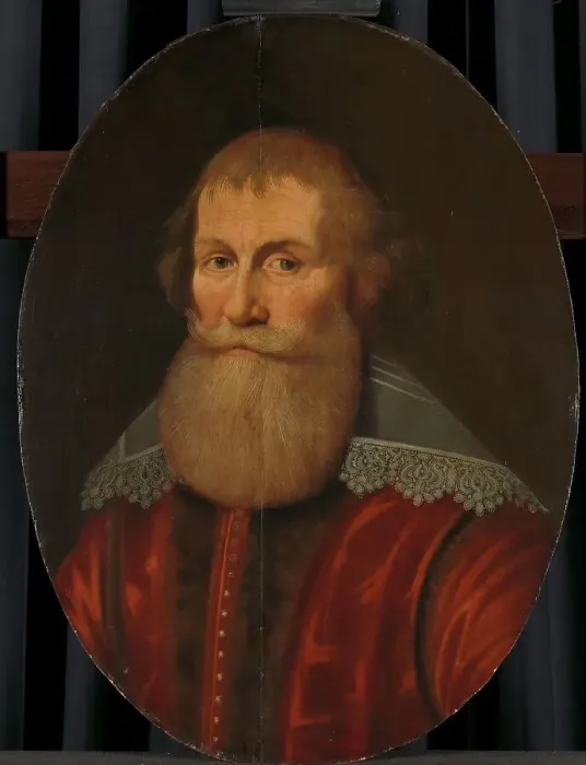 Framed Print : Portrait of Cornelis Haga (1578-1654), c.1645. Creators: Anon, Cornelis Haga Framed Print : Portrait of Cornelis Haga (1578-1654), c.1645. Creators: Anon, Cornelis Haga