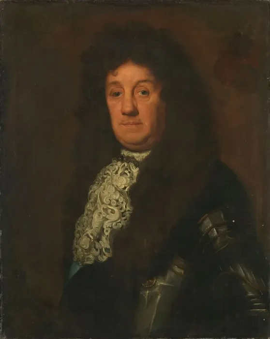Framed Print : Portrait of Cornelis Tromp (1629-91), vice-admiral of Holland and West Friesland, 1640-1690. Creator: David van der Plas Framed Print : Portrait of Cornelis Tromp (1629-91), vice-admiral of Holland and West Friesland, 1640-1690. Creator: David van der Plas