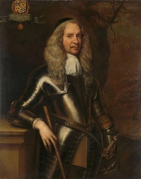 Portrait of Cornelis van Aerssen (1600 / 02-1662), Lord of Sommelsdijk, 1658. Creator: Adriaen Hanneman