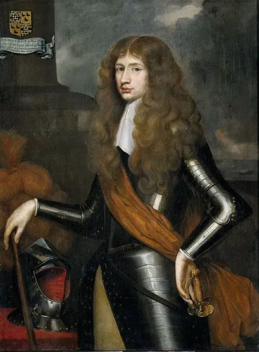 Framed Print : Portrait of Cornelis van Aerssen, Lord of Sommelsdijk, Governor of Suriname from 1683, c.1680. Creator: Anon Framed Print : Portrait of Cornelis van Aerssen, Lord of Sommelsdijk, Governor of Suriname from 1683, c.1680. Creator: Anon