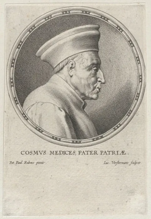 Framed Print : Portrait of Cosimo I de Medici, 1610-50. Creator: Lucas Vorsterman Framed Print : Portrait of Cosimo I de Medici, 1610-50. Creator: Lucas Vorsterman