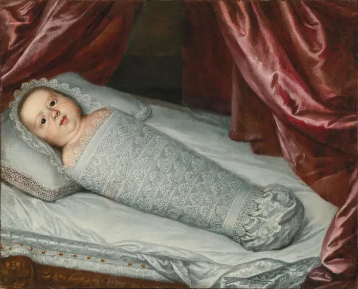 Framed Print : Portrait of Cosimo III de Medici (1642-1723) as Baby, ca 1642 Framed Print : Portrait of Cosimo III de Medici (1642-1723) as Baby, ca 1642