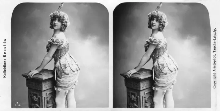 Framed Print : Portrait of a costumed woman, early 20th century. Artist: Aristophot Framed Print : Portrait of a costumed woman, early 20th century. Artist: Aristophot