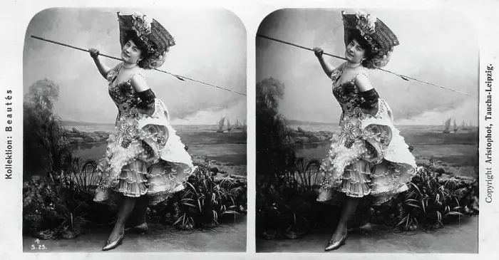 Framed Print : Portrait of a costumed woman, early 20th century. Artist: Aristophot Framed Print : Portrait of a costumed woman, early 20th century. Artist: Aristophot