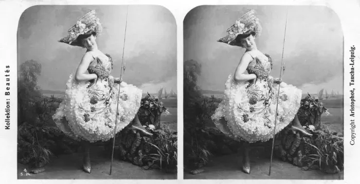 Framed Print : Portrait of a costumed woman, early 20th century. Artist: Aristophot Framed Print : Portrait of a costumed woman, early 20th century. Artist: Aristophot