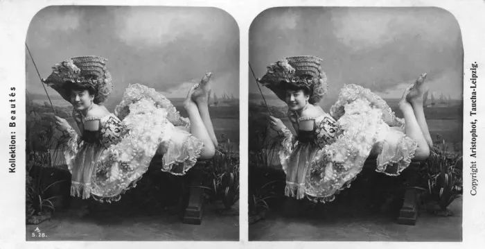 Framed Print : Portrait of a costumed woman, early 20th century. Artist: Aristophot Framed Print : Portrait of a costumed woman, early 20th century. Artist: Aristophot