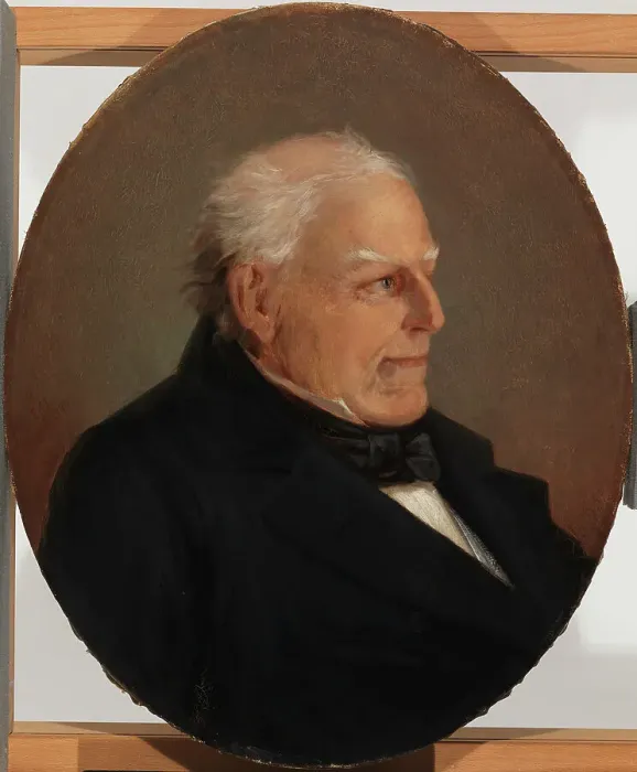 Framed Print : Portrait of Counsellor H. Rosenberg, 1875. Creator: Erik Johan Lofgren Framed Print : Portrait of Counsellor H. Rosenberg, 1875. Creator: Erik Johan Lofgren