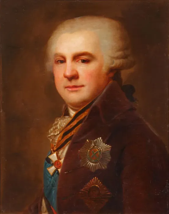 Framed Print : Portrait of Count Alexander Nikolayevich Samoylov (1744-1814), after 1796. Artist: Lampi, Johann-Baptist von, the Elder (1751-1830) Framed Print : Portrait of Count Alexander Nikolayevich Samoylov (1744-1814), after 1796. Artist: Lampi, Johann-Baptist von, the Elder (1751-1830)